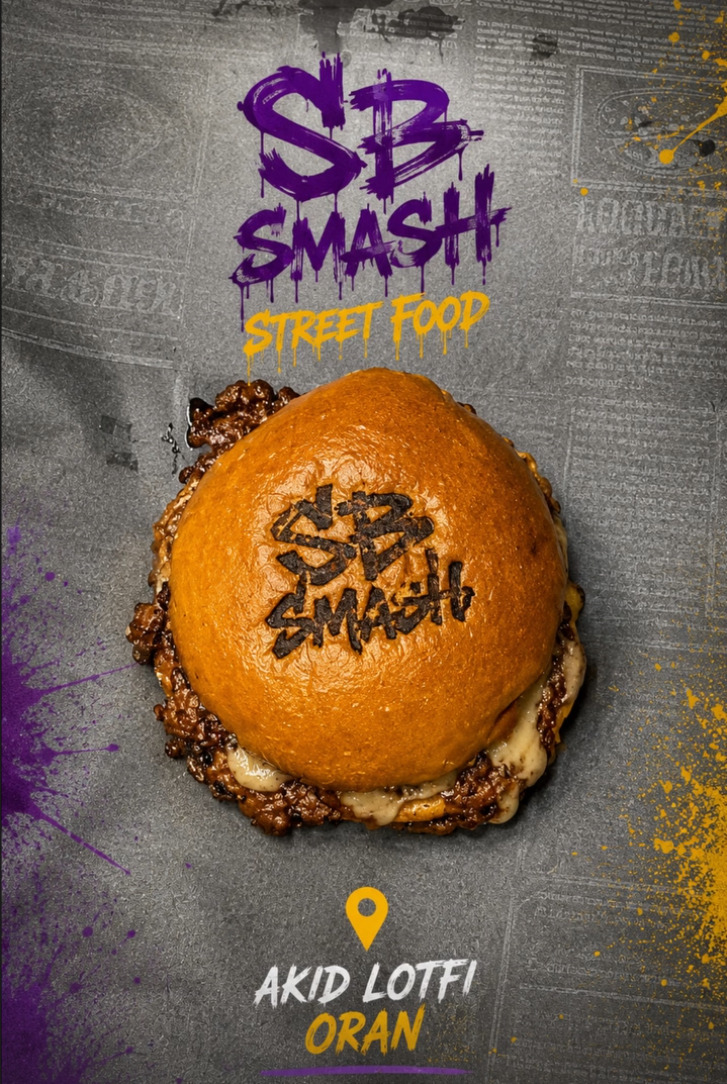 Affiche SB Smash — Street Food